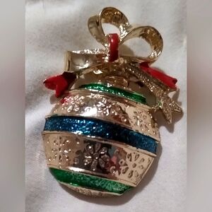 Vintage Gerry's Brooch 1950s Christmas Ornament